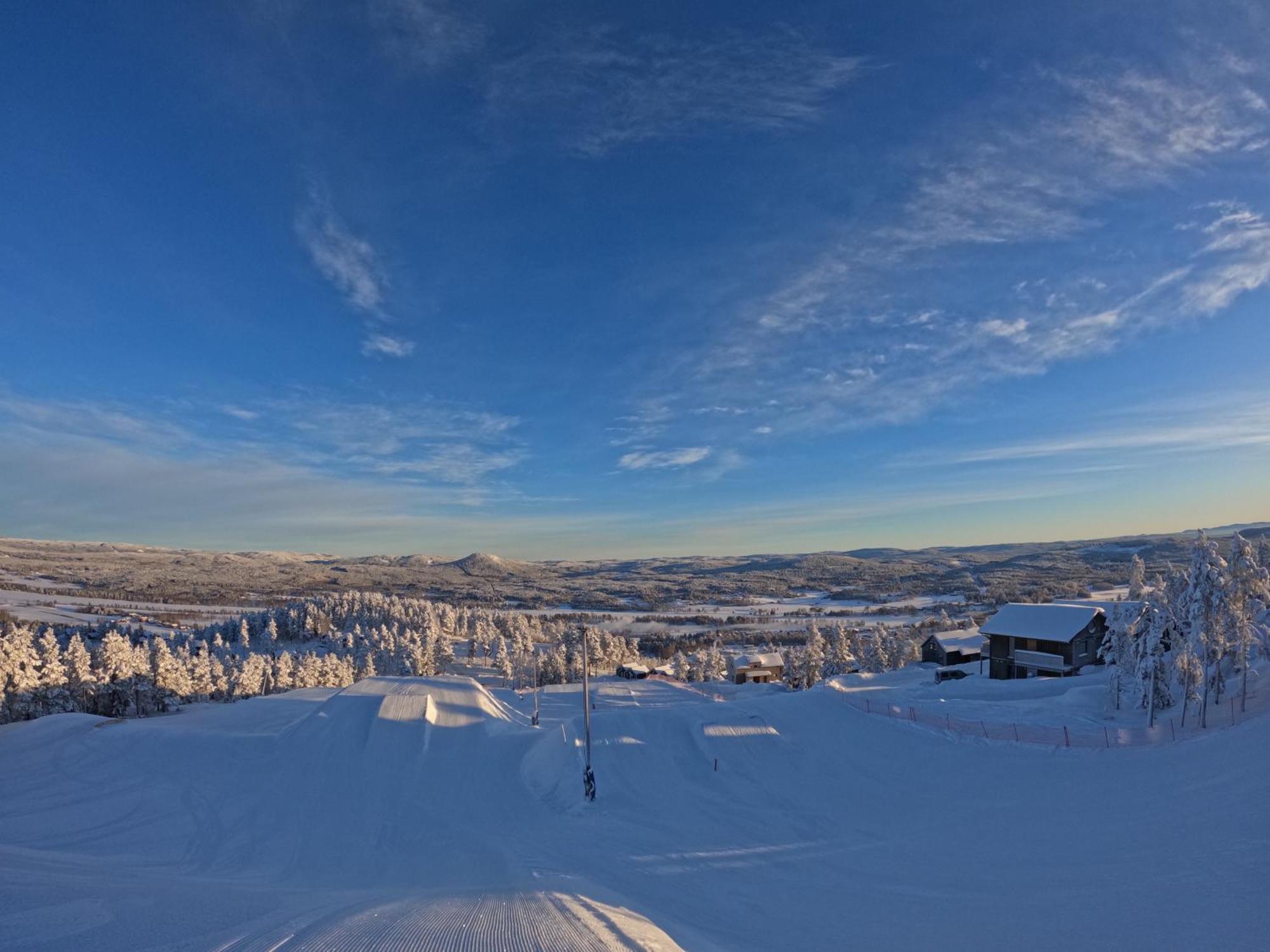Toppvillan - Ski In - Ski Out - 200 M Till Toppen Och Cykelleder Järvsö Kültér fotó